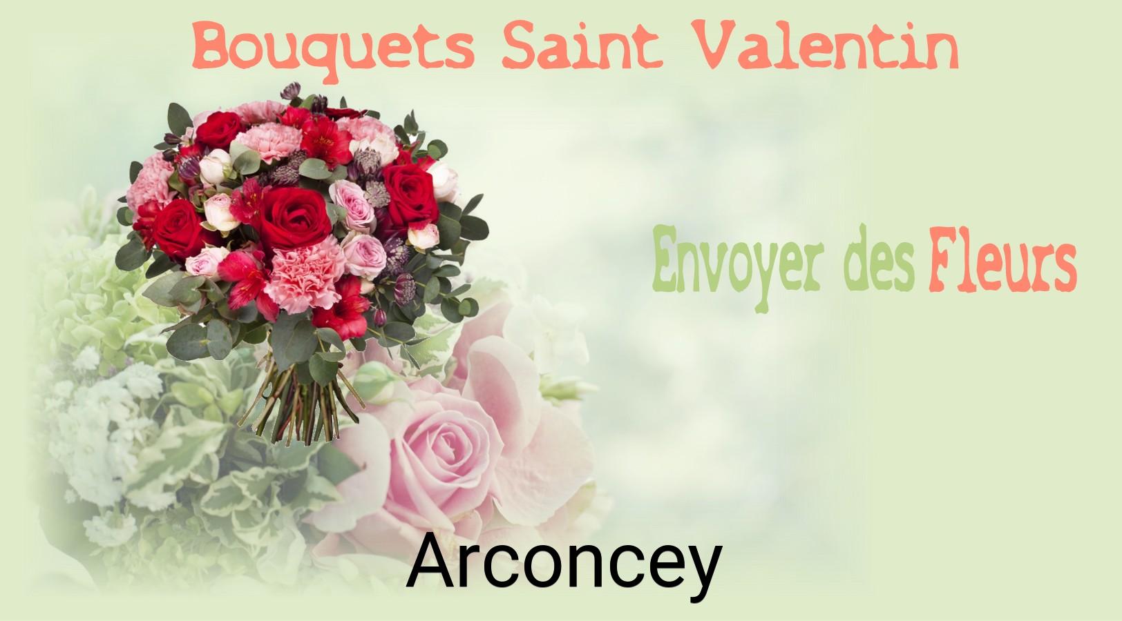 Roses de Saint-Valentin livrées à Arconcey